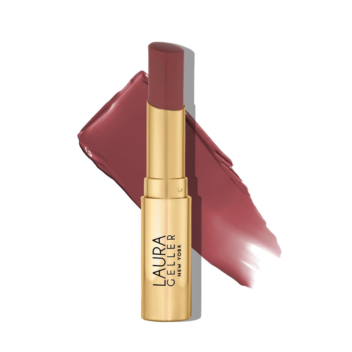 LAURA GELLER NEW YORK Jelly Balm Tinted Lip Balm – Just Peachy – Hydrating Lip Color with Shine Finish – Squalane & Vitamin E – Buildable Sheer to Medium Coverage – Vegan & Cruelty-Free