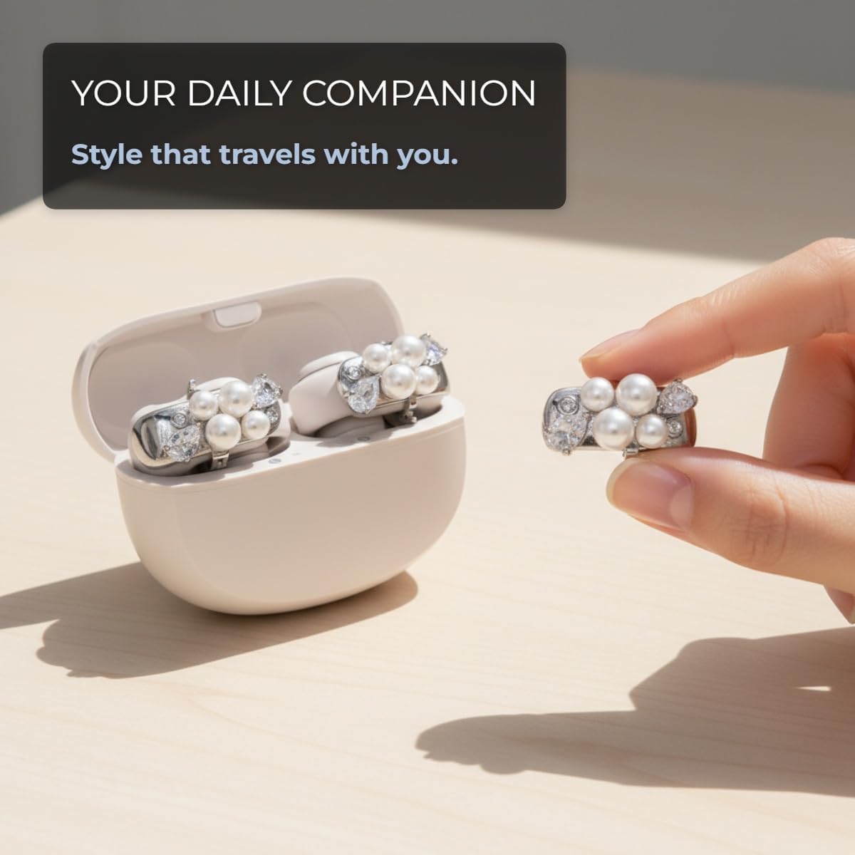 Clip on Earbuds Open Ear Accessories for Bose Ultra Open Earbuds -