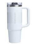 STANLEY Quencher ProTour Flip Straw Tumbler with Leakproof Lid 40 oz | Built-In Straw and Handle | Cup Holder Compatible for Travel | Insulated Stainless Steel Cup | BPA-Free | Black
