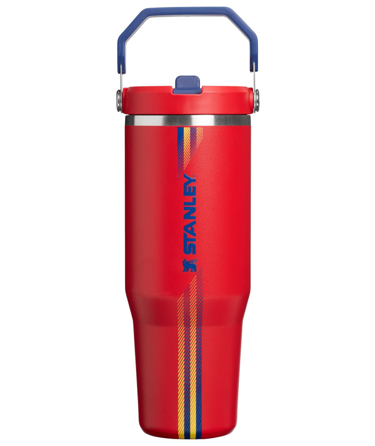 Stanley IceFlow 2.0 Flip Straw Tumbler with Handle 30 oz | Twist On Lid and Flip Up Straw | Leak Resistant Water Bottle | Insulated Stainless Steel | BPA-Free | Dried Pine