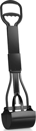 Mr. Peanut's 32" Tall Profile Pooper Scooper, ABS Frame & Waste Bin with Double Spring Clamp, Lightweight Design, Simple One Click Assembly