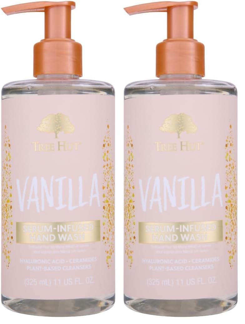 Tree Hut Serum Infused Hand Wash, Coco Colada, 11 Fl Oz | Nourish & Hydrate Hands with Strengthening Skin Care, Long Lasting Scent, Cleanse & Lock in Moisture