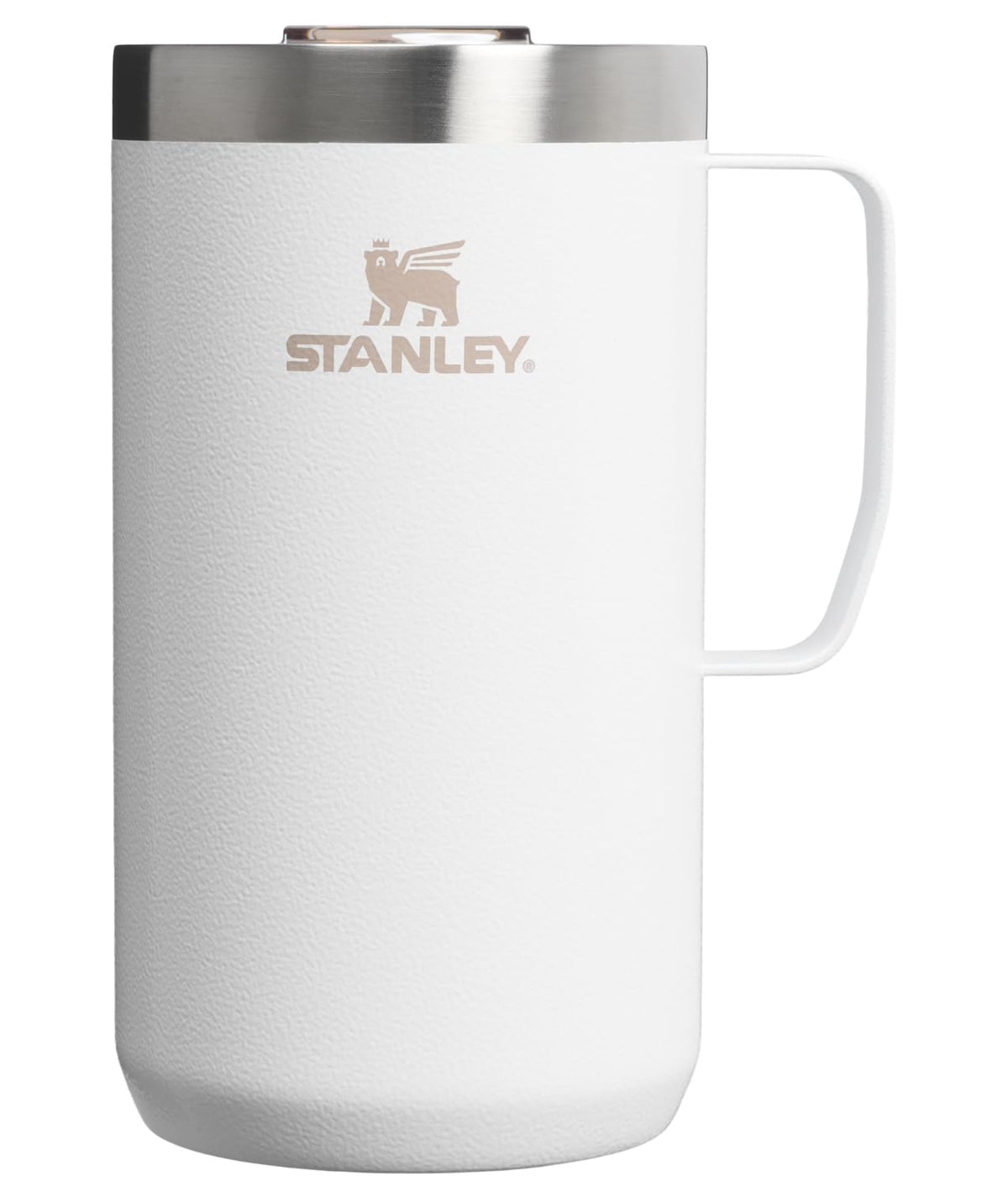 STANLEY Everyday Camp Mug 24oz | Drink Through Lid | Cup for Coffee, Tea and Drinks | Insulated Stainless Steel Coffee Mug | BPA-Free | Hammertone Green