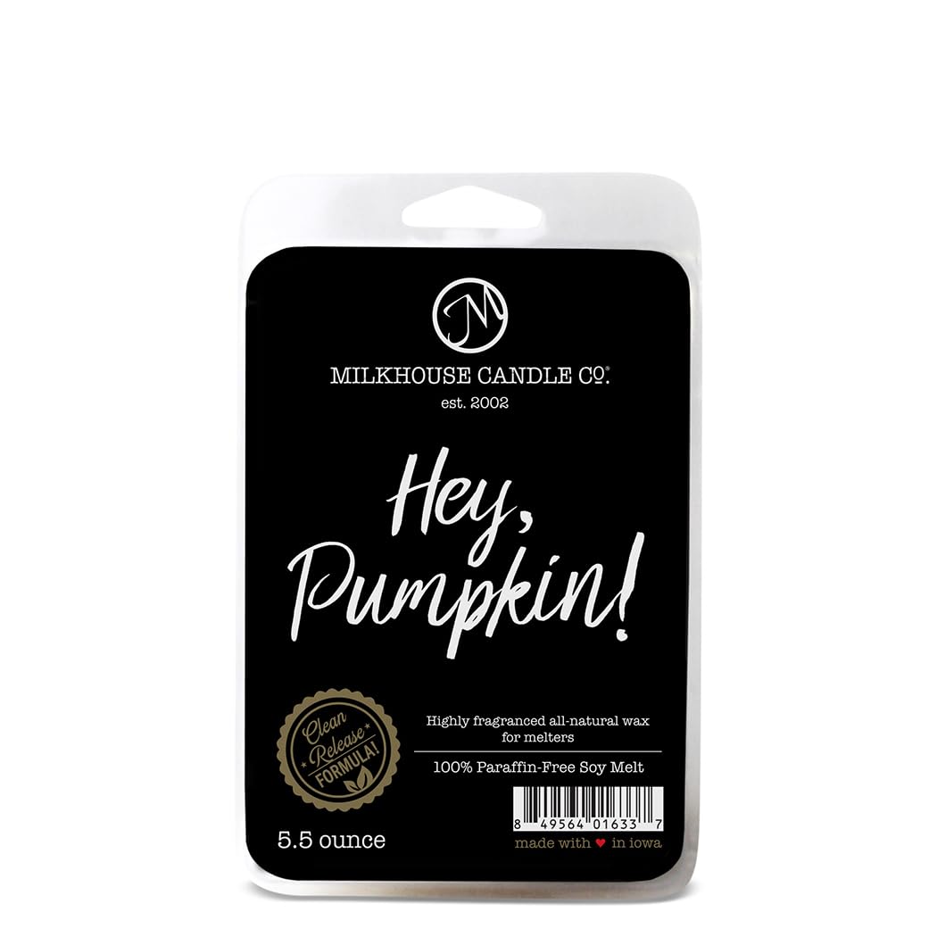 Milkhouse Brown Butter Pumpkin Soy Wax Melts for Wax Warmer, 5.5 oz