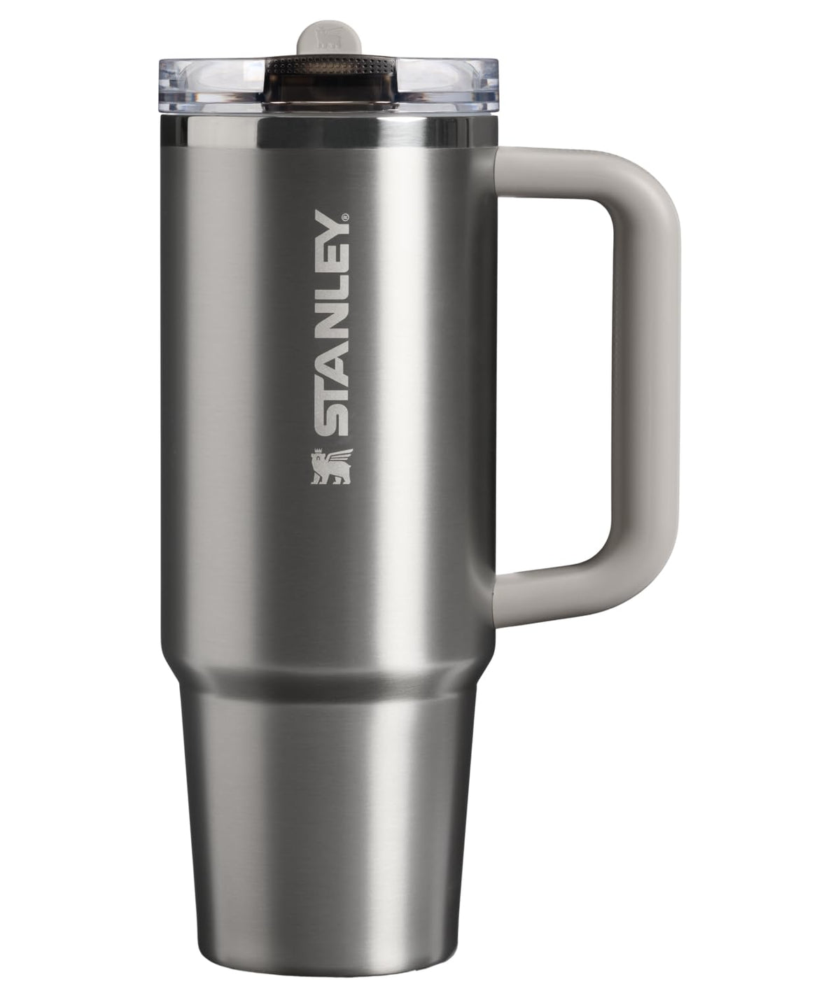 STANLEY Quencher ProTour Flip Straw Tumbler with Leakproof Lid 40 oz | Built-In Straw and Handle | Cup Holder Compatible for Travel | Insulated Stainless Steel Cup | BPA-Free | Black