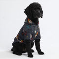 Spark Paws Dog Hoodie – Premium Dog Sweater for Small, Medium, and Large Dogs | Warm Outfits for French Bulldogs, Pitbull, Puppy, Winter Jacket Alternative - Slate Blue - XL