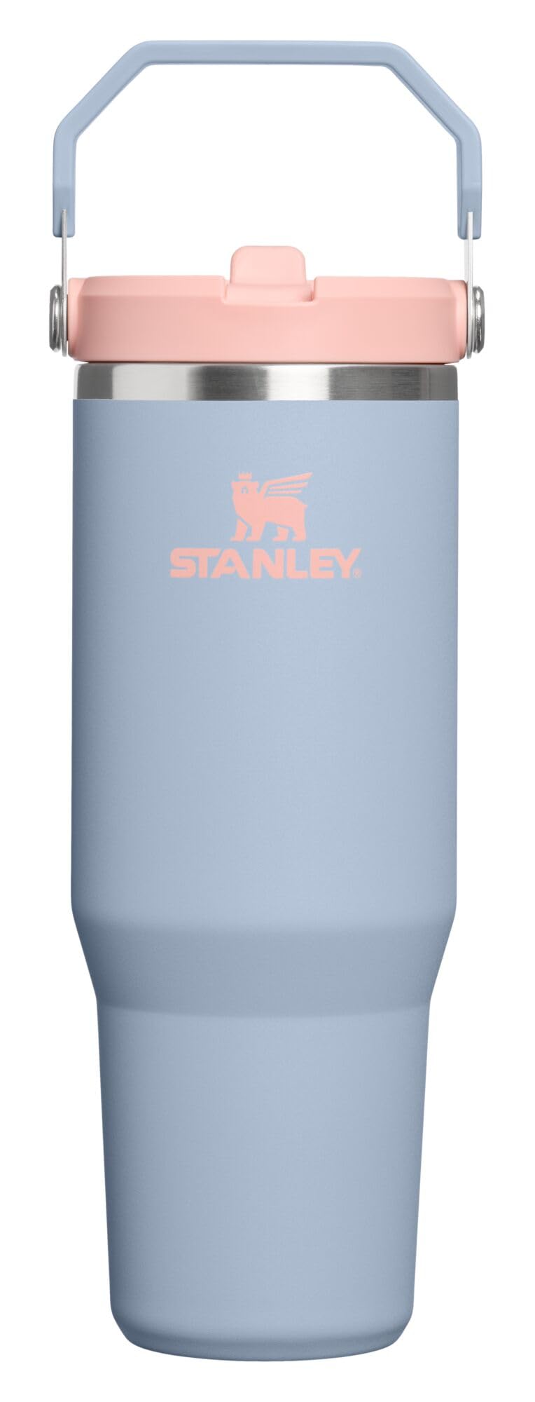 STANLEY IceFlow 2.0 Flip Straw Tumbler, 30 oz, Rose Quartz