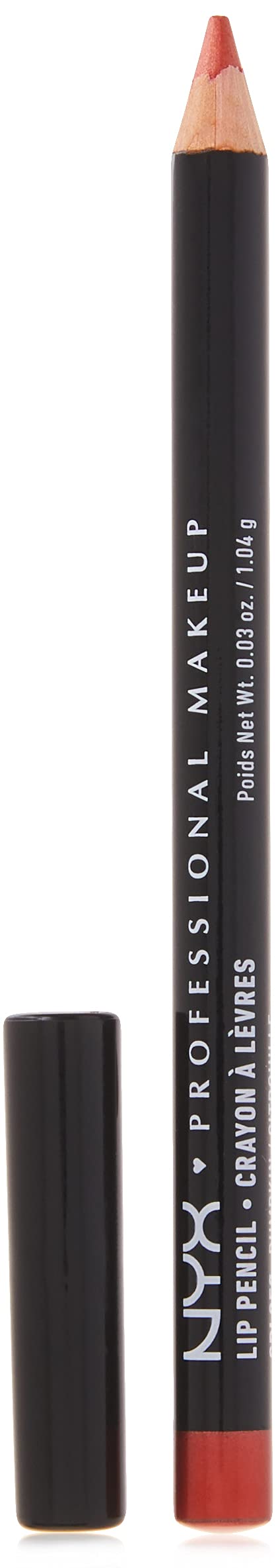 NYX PROFESSIONAL MAKEUP Slim Lip Pencil, Long-Lasting Creamy Lip Liner - Espresso