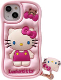 Cartoon Cute Kitty Phone for iPhone 13/14 Case
