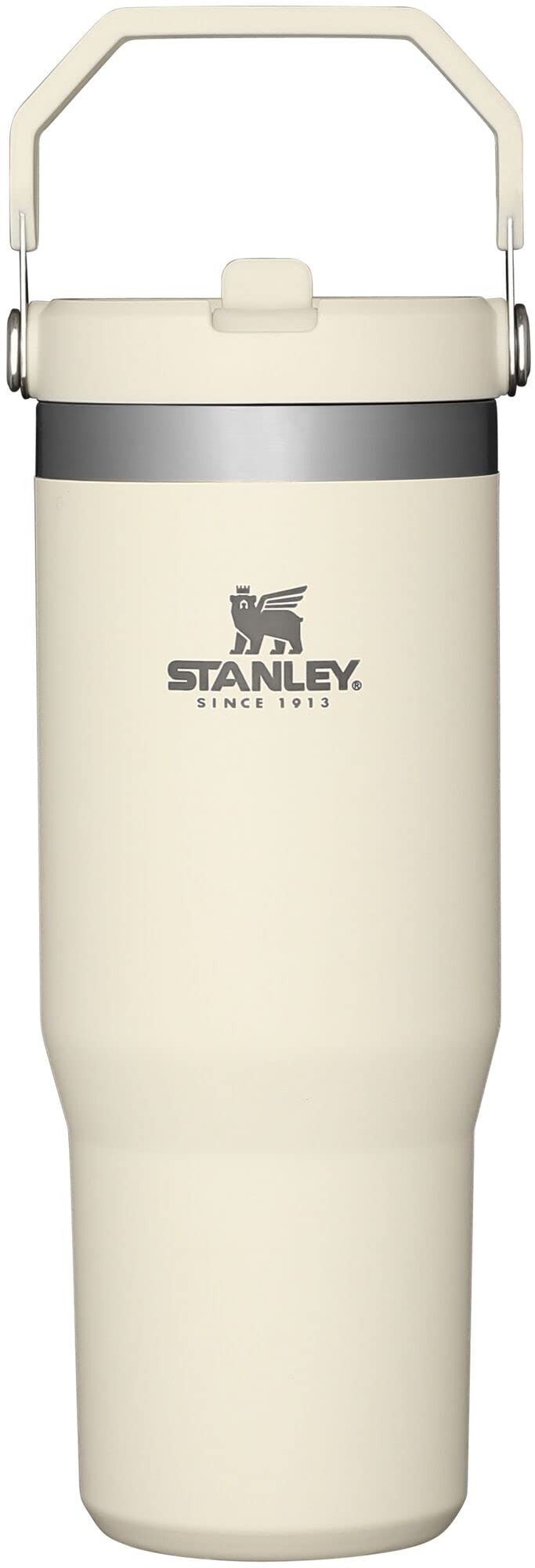 Stanley IceFlow 2.0 Flip Straw Tumbler with Handle 30 oz | Twist On Lid and Flip Up Straw | Leak Resistant Water Bottle | Insulated Stainless Steel | BPA-Free | Dried Pine