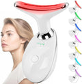 Facial Massager Face and Neck, Face 𝖲 culpting Wand Tool with 7 Color - Birthday, Christmas, Mothers Day, Valentines Day Gifts for Her Women Mom Best Friend Wife Teacher (White)
