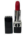 Dior Rouge Lipstick Color # 999 MATTE (FULL SIZE) 0.12 OZ / 3.5 G (NEW NO BOX/NEVER USED/NO BOX AS SHOWN)