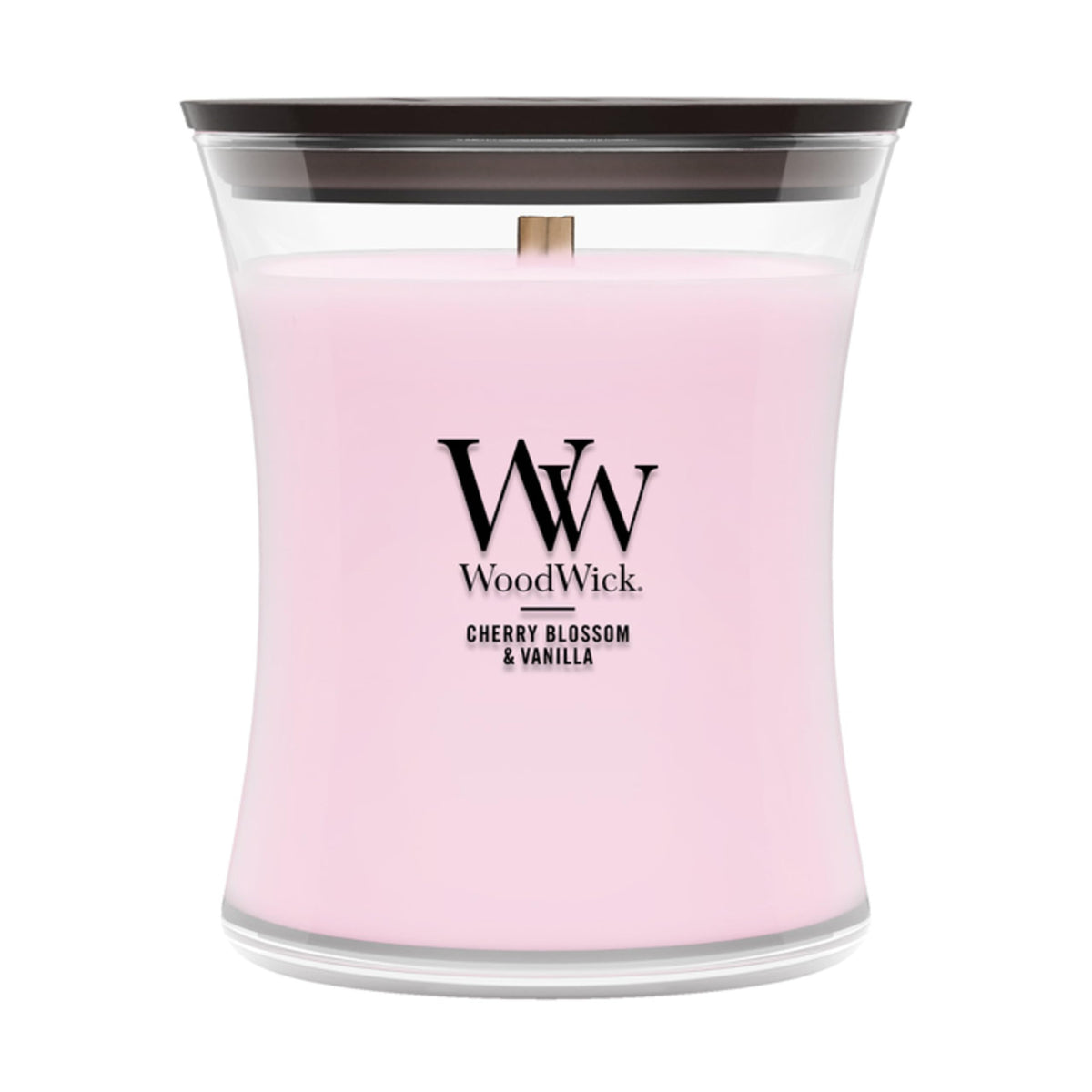 WoodWick Fireside Holiday Candle Gifts for Women and Men, 9.7 oz Medium Hourglass Candle with Crackling Wick