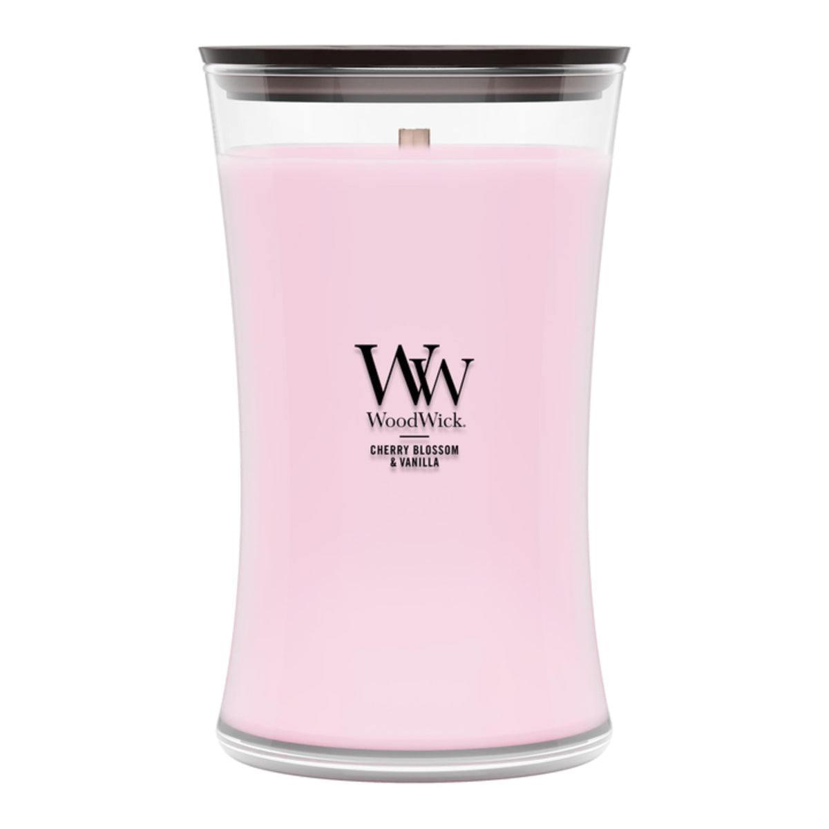 WoodWick Fireside Holiday Candle Gifts for Women and Men, 9.7 oz Medium Hourglass Candle with Crackling Wick