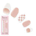 Dashing Diva Gloss Nail Strips - Crystal Clear - UV Free, Chip Resistant, Long Lasting Gel Stickers - Contains 32 Wraps, 1 Prep Pad, 1 File