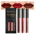 evpct 3Pcs Dark Red Purple Plum Matte Liquid Lipstick Sets for Women Matte Lip Stain Long Lasting Waterproof, Burgundy Blood Blue Red lipstick, Black Cherry Maroon Gothic 24 Hours Magic Lipsticks