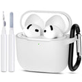 for AirPods 4/5 Case Cover with Cleaner kit, Midnight Blue