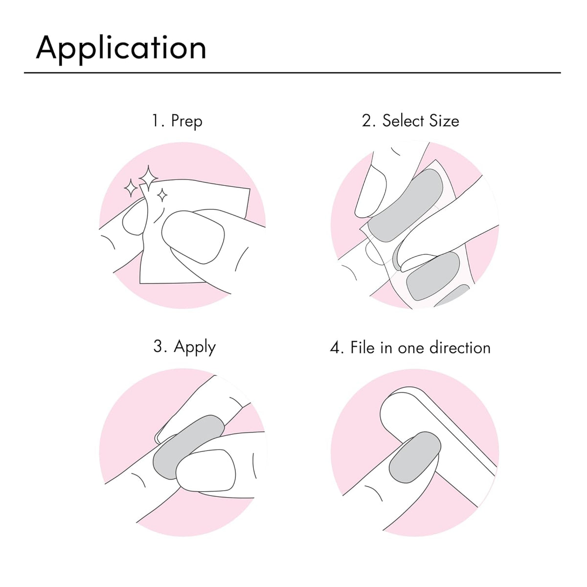 Dashing Diva Gloss Nail Strips 5-in-1 Kit - Best of Nudes - UV Free, Chip Resistant, Long Lasting Gel Nail Stickers - Contains 110 wraps, 5 prep pads, 2 nail files