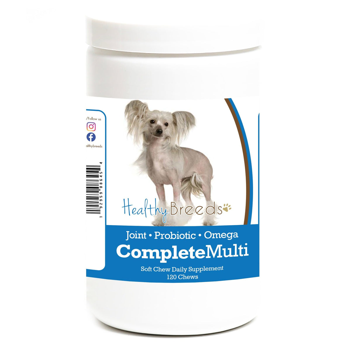 Healthy Breeds French Bulldog All in One Multivitamin Soft Chew 120 Count