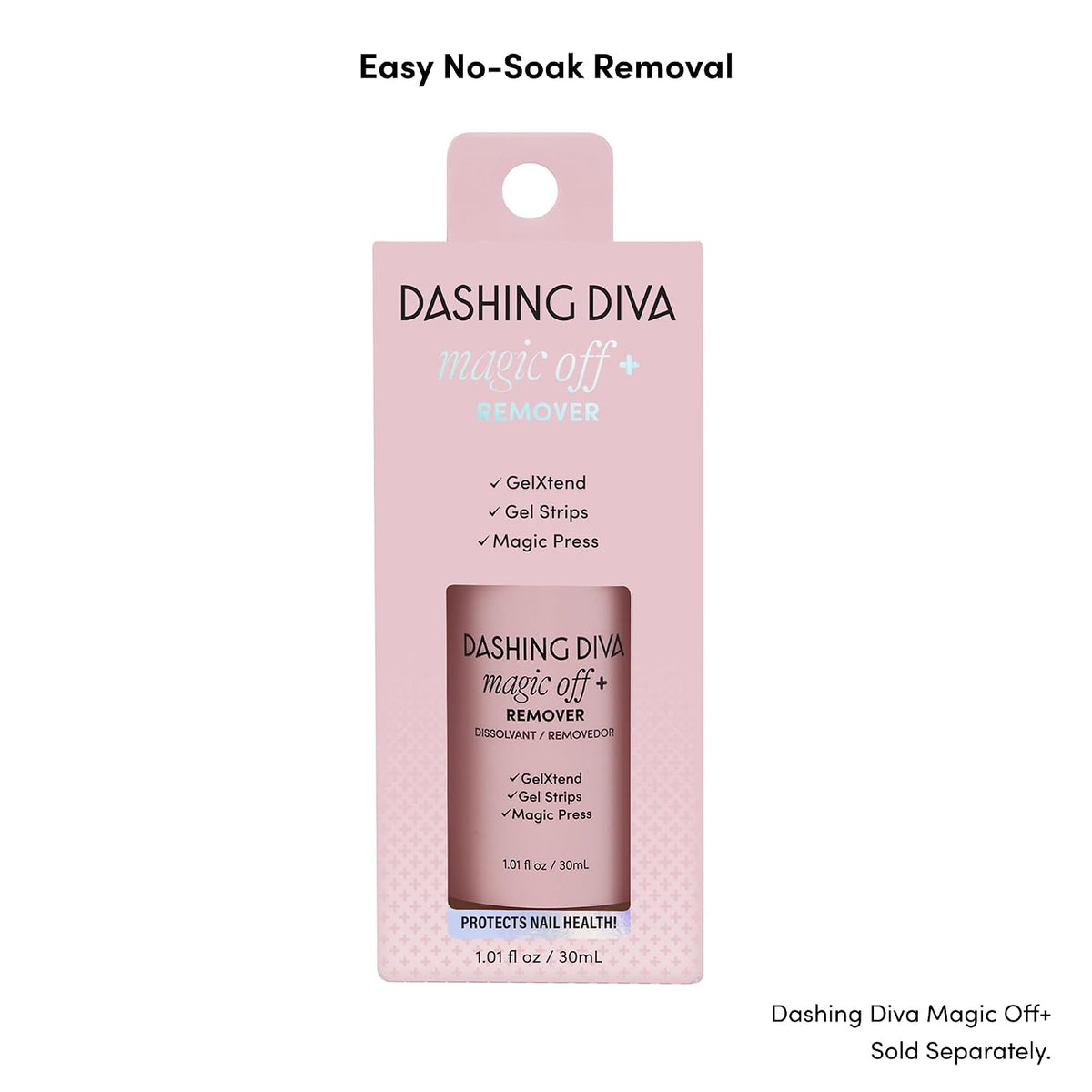 Dashing Diva Gloss Nail Strips Bundle - The Neon Brights Collection - Magenta Madness & Suki - UV Free, Chip Resistant, Long Lasting Gel Stickers - Contains 2 Sets