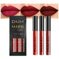 evpct 3Pcs Dark Red Purple Plum Matte Liquid Lipstick Sets for Women Matte Lip Stain Long Lasting Waterproof, Burgundy Blood Blue Red lipstick, Black Cherry Maroon Gothic 24 Hours Magic Lipsticks