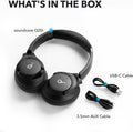 Soundcore by Anker Q20i Hybrid Active Noise Cancelling Headphones, Black