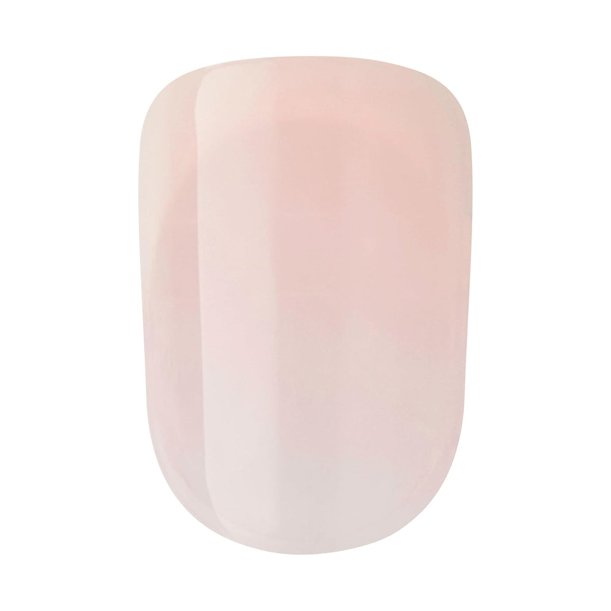 Kiss Impress No Glue Mani Press On Nails, Heroic, Bare French Manicure Kit, 30 Light Neutral + White, Squoval Short Nails with IMPROVED Adhesive, Includes Prep Pad, Manicure Stick & Mini File