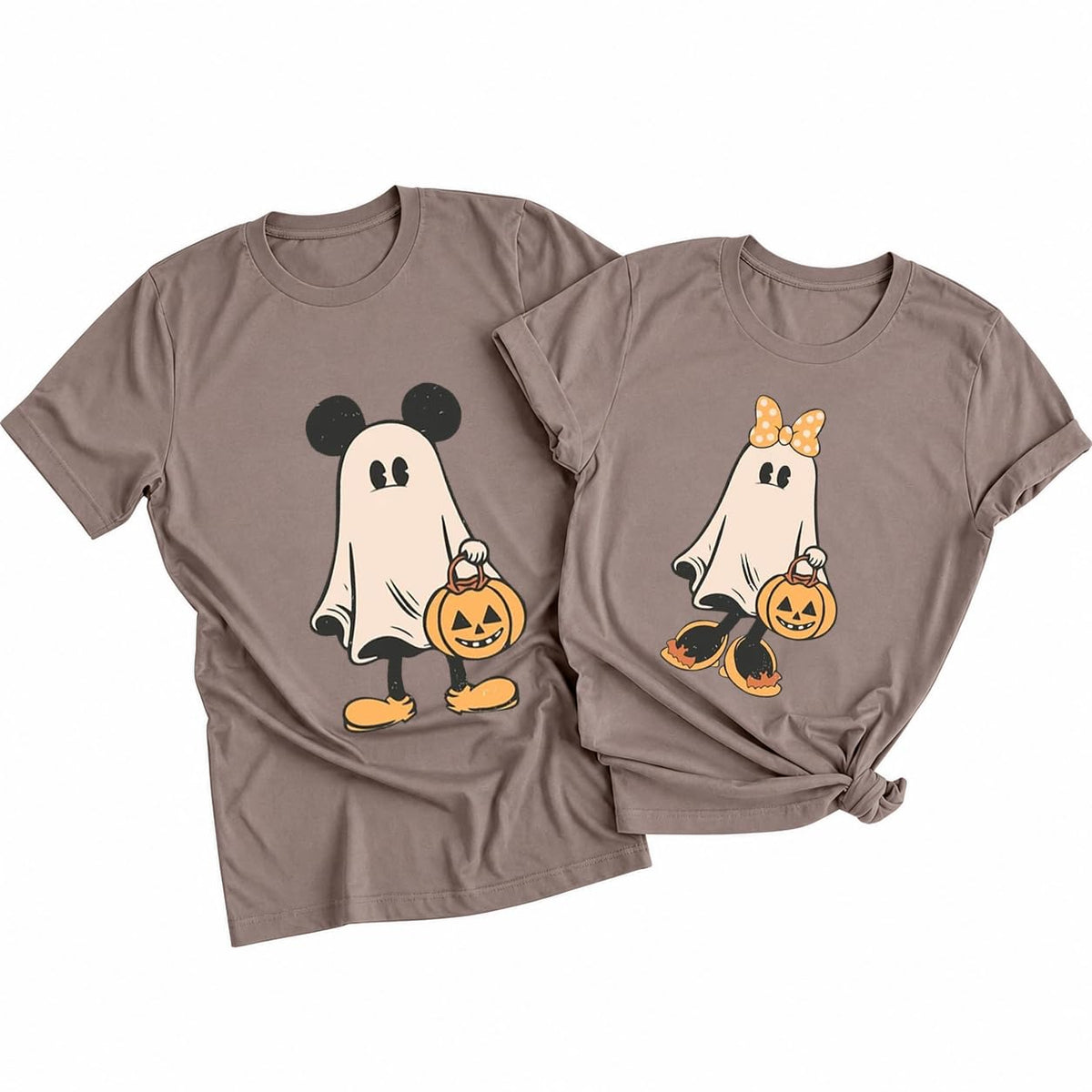 Halloween Shirts Cute Halloween Ghost Outfits Funny Pumpkin Graphic Tee Top