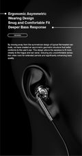 Moondrop Nice Buds Flat-Headed Earbuds with 3.5mm Stereo Plug (Transparent No Mic)