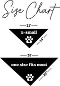 Shabbat Shalom Dog Bandana | 100% Cotton | Made in USA | Passover | Hanukkah | Yom Kippur | Rosh Hashanah | Jewish Celebration | Bar & Bat Mitzvah | Black, One Size (75)