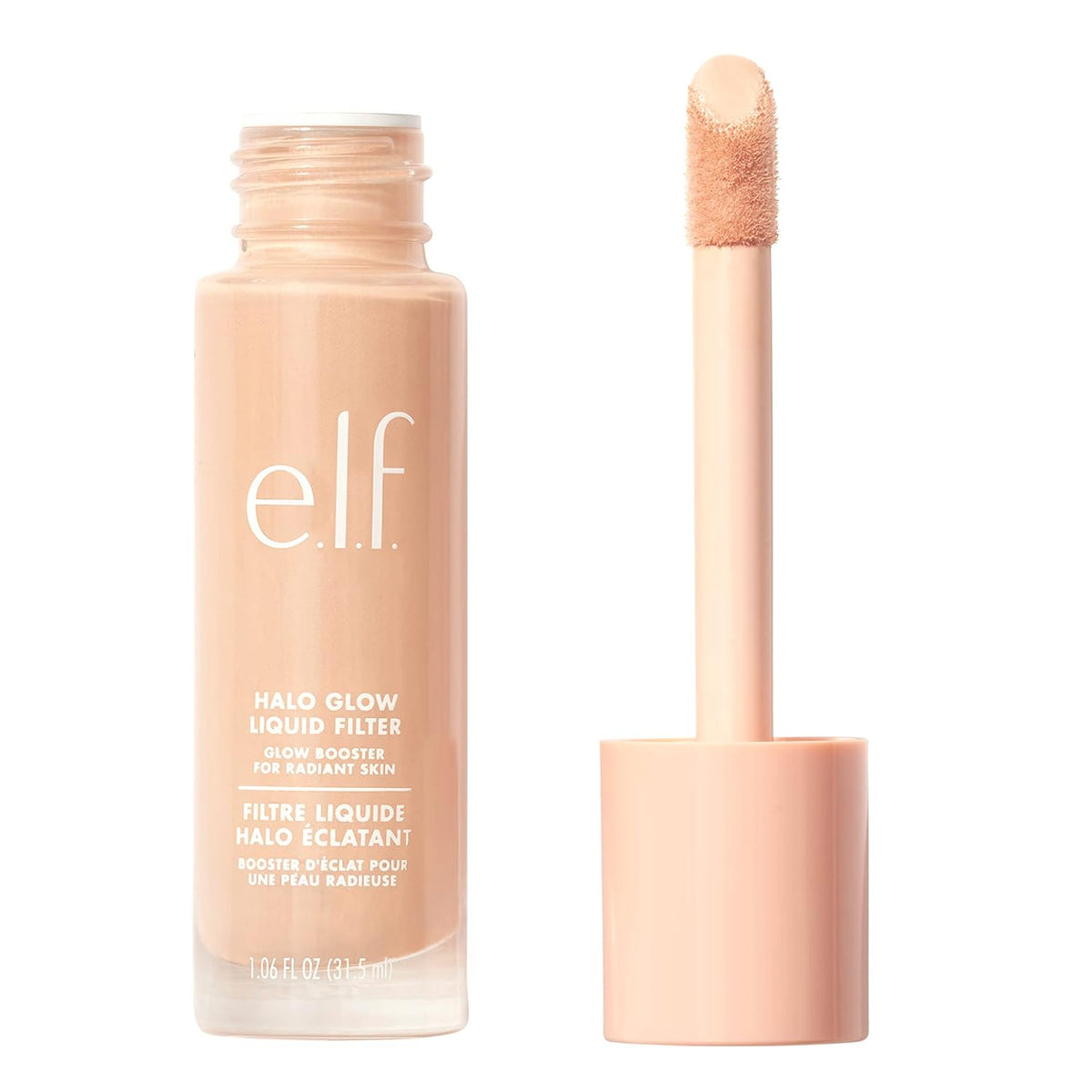 e.l.f. Halo Glow Liquid Filter, Hydrating Complexion Boost, 1 Fair