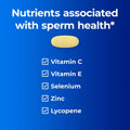 One A Day Men's Pre-Conception Health Multivitamin to Support Sperm Health, Supplement for Men with Vitamin C, Vitamin E, Selenium, Zinc, and Lycopene, 30 Count​