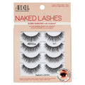 Ardell Naked Strip Lashes 421 Natural Looking False Eyelashes, 4 Pairs | Seamless Blend with Invisiband for Long-Lasting Lightweight Wispy Texture Adds Subtle Volume, Synthetic Hair, Cruelty Free