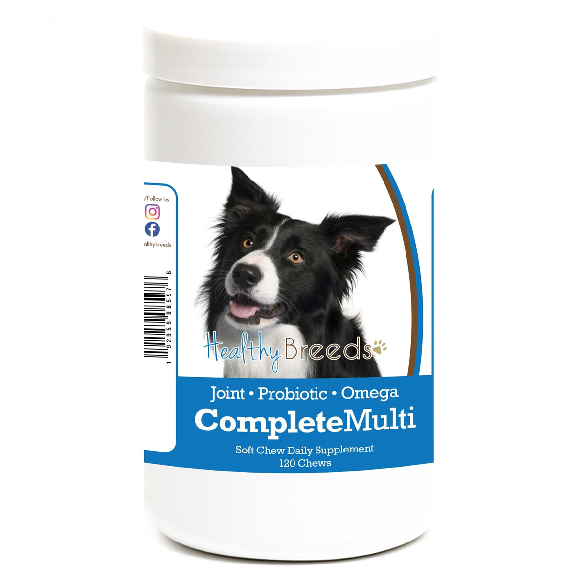 Healthy Breeds French Bulldog All in One Multivitamin Soft Chew 120 Count