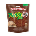 DreamBone Chicken Wrapped Twist Stick Dog Treats, Daily Rawhide-Free Chew, Digests Safely and Completely, With Real Protein, Chicken and Veggies, 50 count