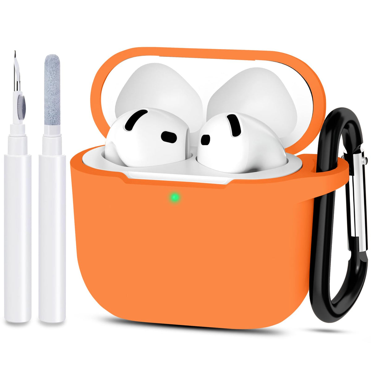 for AirPods 4/5 Case Cover with Cleaner kit, Midnight Blue