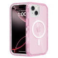 Follaroma Magnetic for iPhone 16 Plus Case, Heavy Duty Phone Cases, Clear