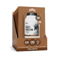 Levels Whey Protein Powder, No Artificial Ingredients, Vanilla Bean, 2LB | 24G of protein and 5.4G BCAAs per scoop, made with hormone-free dairy, zero junk, no fillers, no added sugar, certified clean
