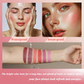 Cream Blush stick, Natural-Looking Matte Finish Makeup Blush stick, Hydrating Long Lasting Lightweight Blendable Blush for cheeks (#6 Bronze Glow, 1 PC)