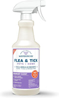 Wondercide Flea Tick & Mosquito Spray for Pets & Home - Rosemary 16 fl oz | With Natural Essential Oils - Killer, Control, Prevention, Treatment of Fleas & Ticks for Dogs and Cats - Pet & Family Safe