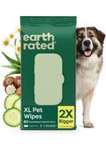 Earth Rated Dog Eye Wipes, Unscented, Removes Dirt & Discharge, 70ct | Vet-Developed, Hypoallergenic Pet Wipes for Dogs & Cats to Remove Dirt & Discharge, Fragrance Free