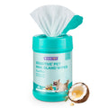 HICC PET Wipes for Dogs & Cats, Cleaning Deodorizing External Anal Area Wipes, Hydrating & Nourish Fur Dog Grooming Wipes for Paw, Butt, Body