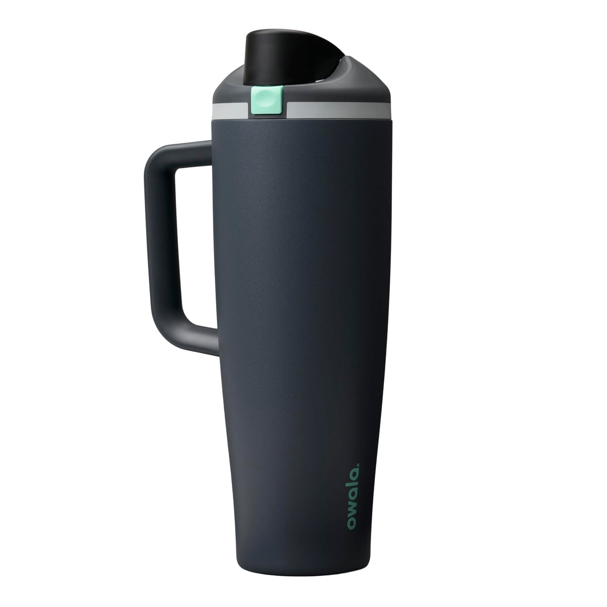 Owala FreeSip Tumbler Insulated Stainless Steel Water Bottle with Built-in Straw and Side Handle, For Travel, Work, School, and Sports, 40oz, BPA Free, Leak Proof, Strawberry Fields