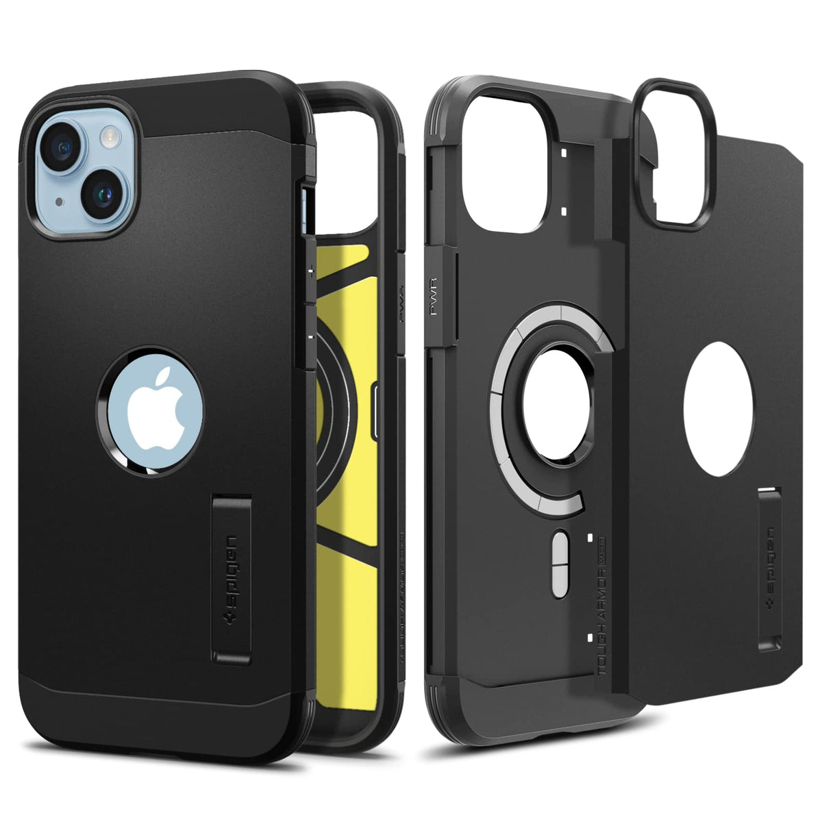 Spigen Tough Armor T MagFit for iPhone 17 Pro / 18 Pro Case, Black