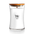 WoodWick Fireside Holiday Candle Gifts for Women and Men, 9.7 oz Medium Hourglass Candle with Crackling Wick