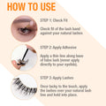 DUO Brush-On Lash Glue - Dark Tone, Waterproof Strip Lash Adhesive, Long-Lasting Eyelash Glue for Clusters & Strip Lashes, 0.18 oz, 1 Pack