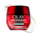 Olay Face Moisturizer, Regenerist Micro-Sculpting Cream for Women, Fragrance-Free - Anti-Aging, Anti-Wrinkle, Firming Skin Care - Triple Collagen Cream, Peptide, Hyaluronic Acid, Niacinamide, 2.6oz
