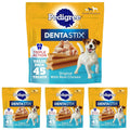 Pedigree Dentastix Small & Medium Breed Dog Treats, Original with Real Chicken, Dog Dental Treats, 21.1 oz. Bag (45 Treats Total)