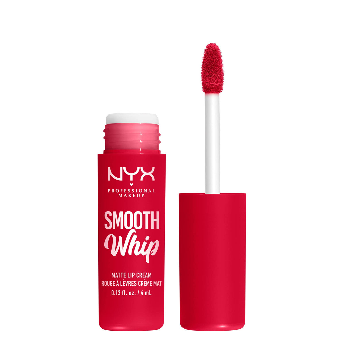 NYX PROFESSIONAL MAKEUP Smooth Whip Matte Lip Cream, Long Lasting, Moisturizing, Vegan Liquid Lipstick - Latte Foam (Pinky Mauve)