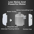 Ultra-Quiet Replacement Pump for Stainless Steel Cat Water Fountains - SMA-800 Motor - Safe and Easy to Clean with Low Voltage DC 5V and USB Cable (Pump) (Side Pump)